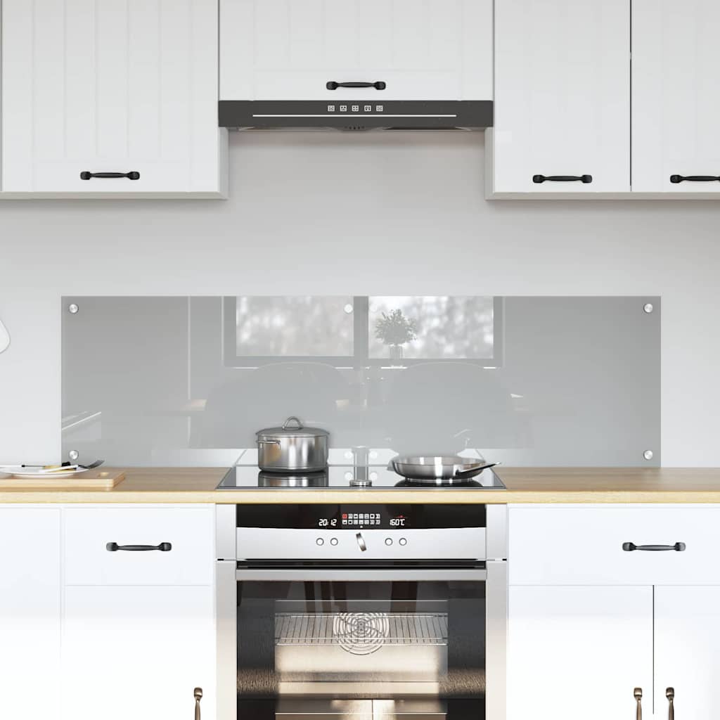 Schienale da cucina 2 pcs Grigio chiaro 70 x 40 cm | homemem39