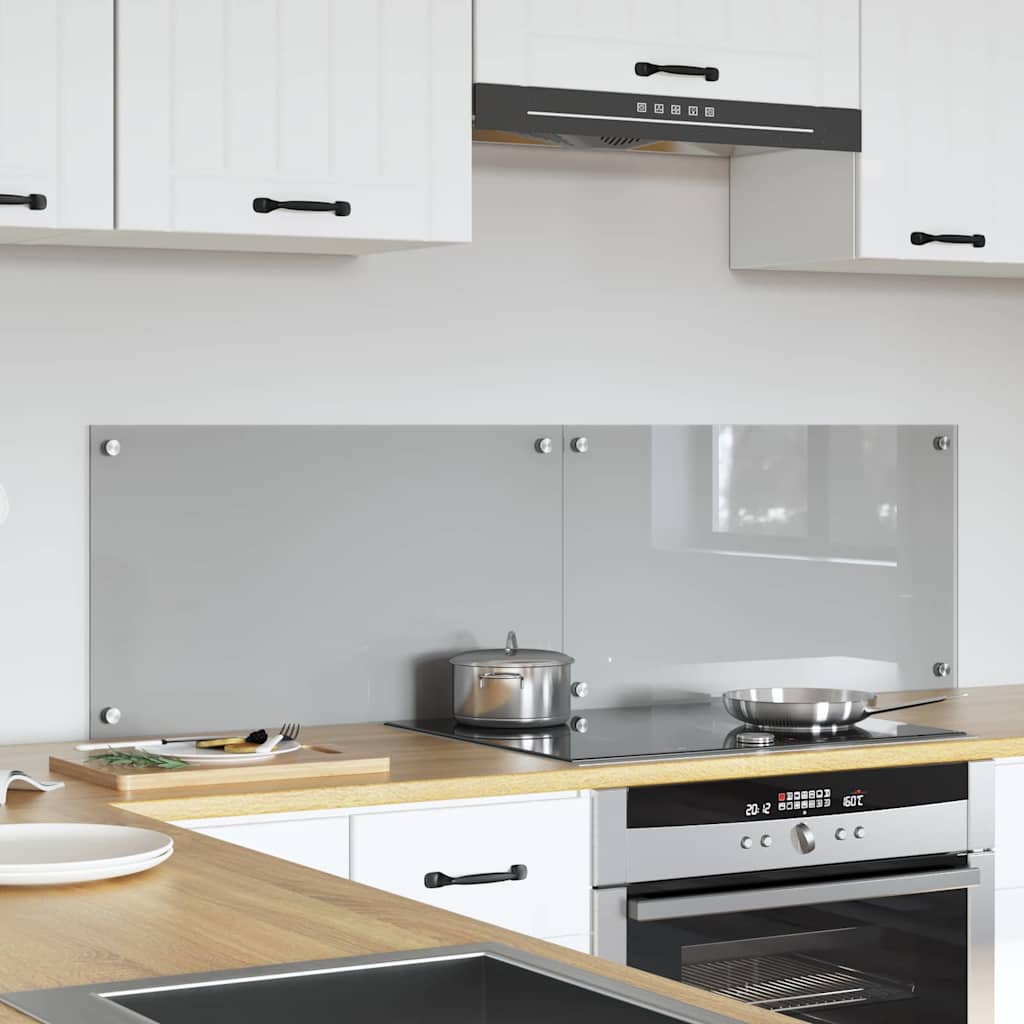 Schienale da cucina 2 pcs Grigio chiaro 70 x 40 cm | homemem39