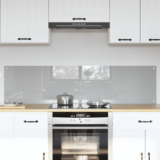 Schienale da cucina 2 pcs Grigio chiaro 80 x 40 cm | homemem39