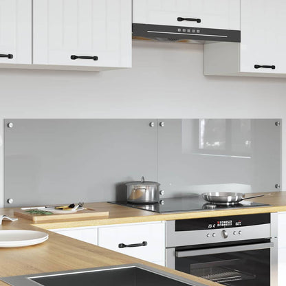 Schienale da cucina 2 pcs Grigio chiaro 80 x 40 cm | homemem39