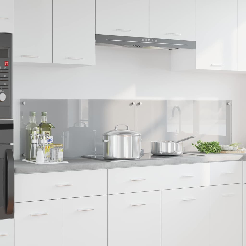 Schienale da cucina 2 pcs Grigio chiaro 90 x 40 cm | homemem39