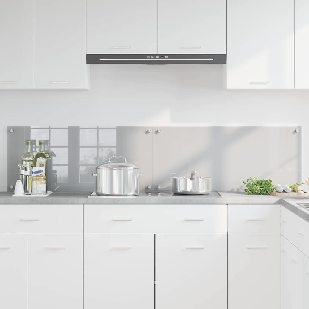 Schienale da cucina 2 pcs Grigio chiaro 90 x 40 cm | homemem39