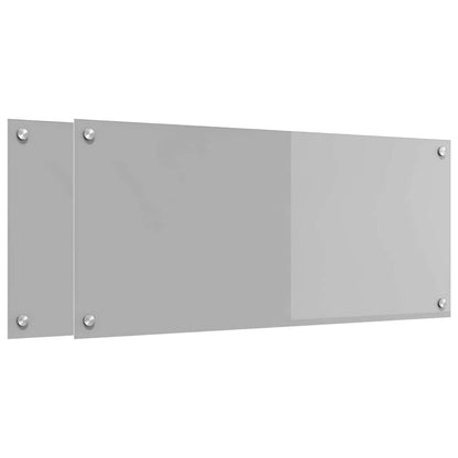 Schienale da cucina 2 pcs Grigio chiaro 90 x 40 cm | homemem39