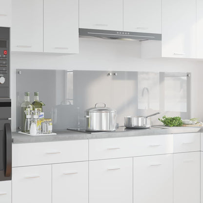 Schienale da cucina 2 pcs Grigio chiaro 90 x 50 cm | homemem39