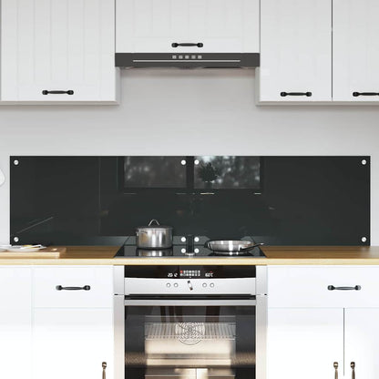 Rivestimento da Cucina 2 pcs Grigio scuro 80 x 40 cm