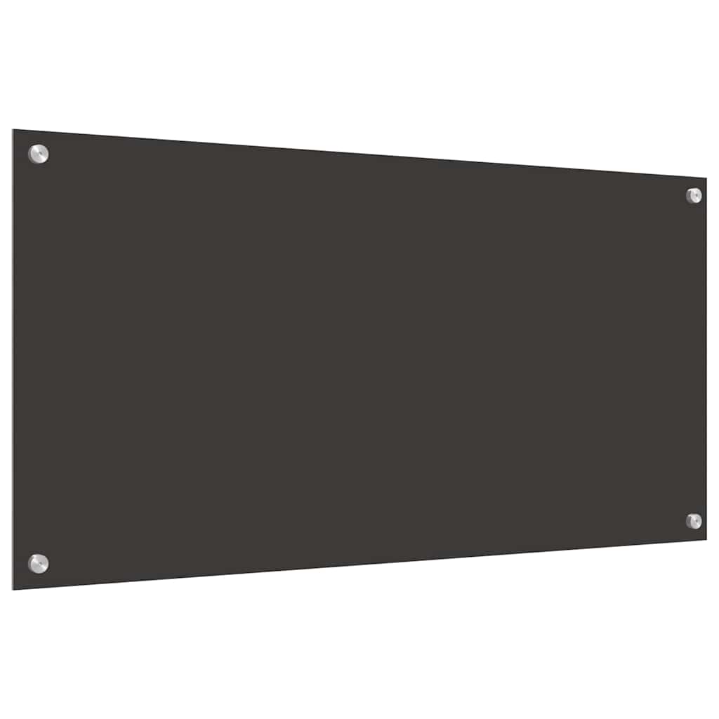 Rivestimento da Cucina 2 pcs Grigio scuro 100 x 50 cm