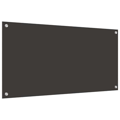 Rivestimento da Cucina 2 pcs Grigio scuro 100 x 50 cm