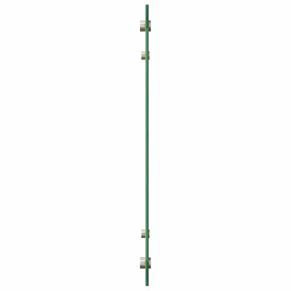 Rivestimento da Cucina 2 pcs Giallo 80 x 50 cm vetro temperato