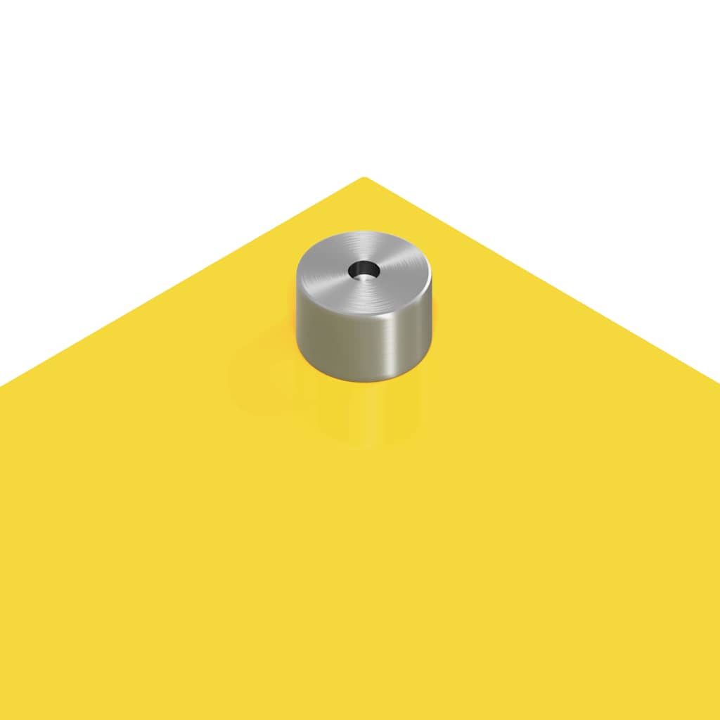 Rivestimento da Cucina 2 pcs Giallo 90 x 40 cm vetro temperato