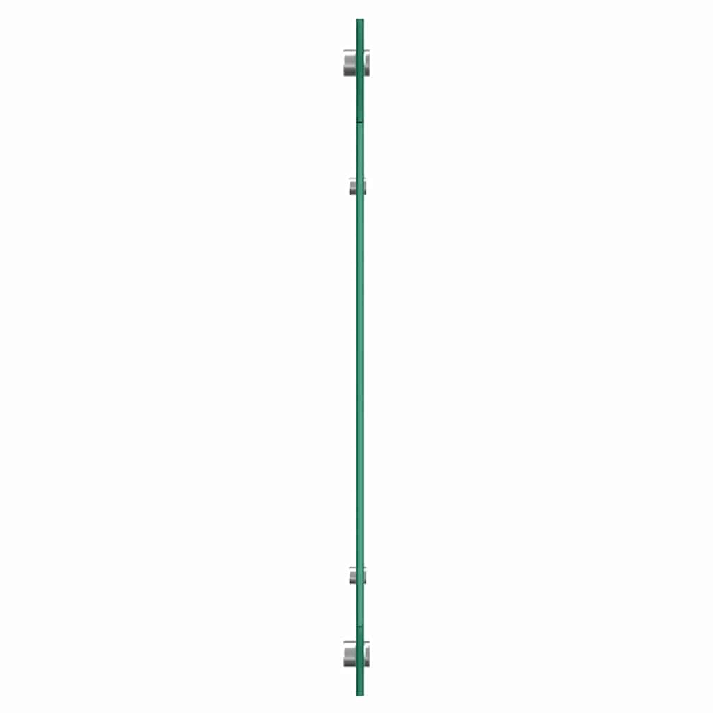 Schienale da cucina 2 pcs Bianco 120 x 50 cm vetro temperato | homemem39