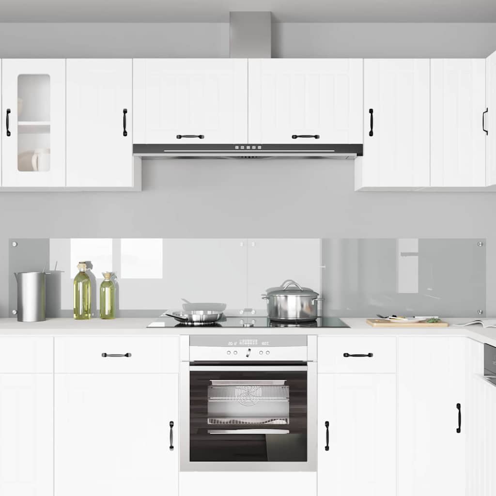 Schienale da cucina 2 pcs Trasparente 120 x 40 cm | homemem39