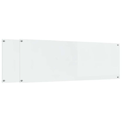 Schienale da cucina 2 pcs Trasparente 120 x 40 cm | homemem39