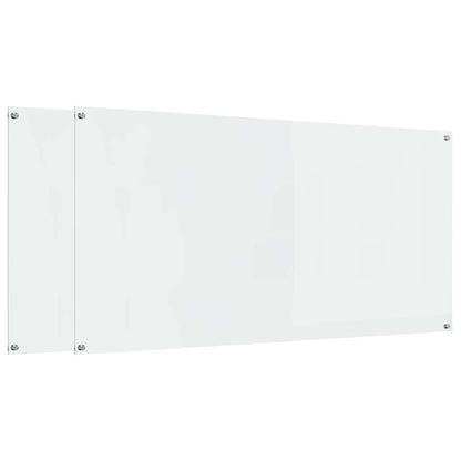 Schienale da cucina 2 pcs Trasparente 120 x 60 cm | homemem39