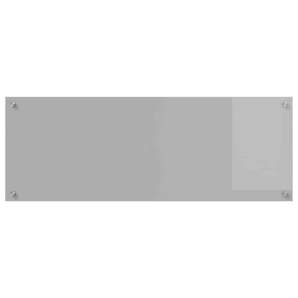 Rivestimento da Cucina 2 pcs Grigio chiaro 110 x 40 cm