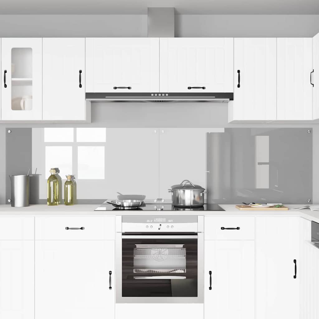 Schienale da cucina 2 pcs Grigio chiaro 120 x 60 cm | homemem39