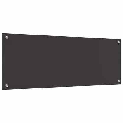 Rivestimento da Cucina 2 pcs Grigio scuro 110 x 40 cm