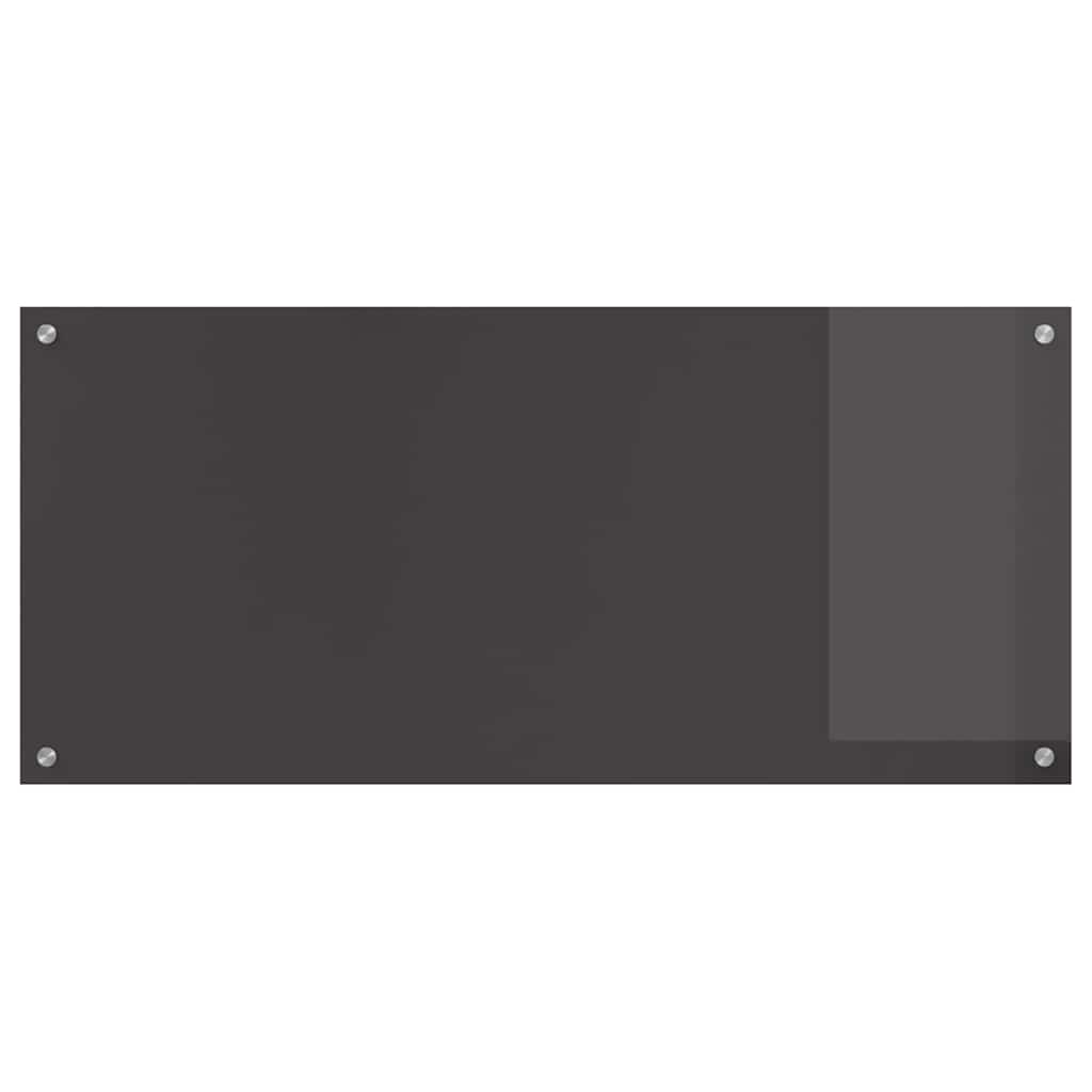 Rivestimento da Cucina 2 pcs Grigio scuro 110 x 50 cm