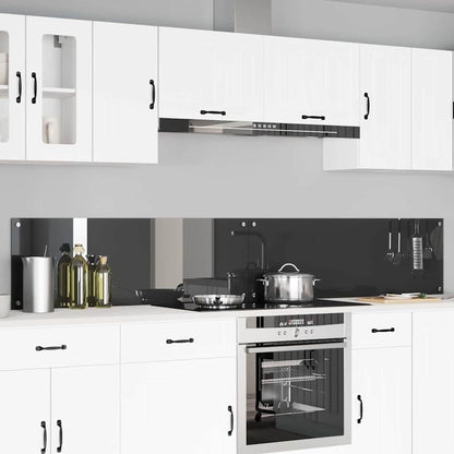 Schienale da cucina 2 pcs Grigio scuro 120 x 40 cm | homemem39