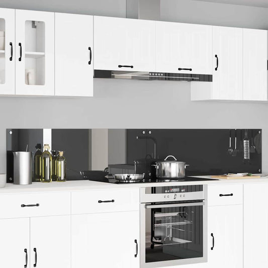 Schienale da cucina 2 pcs Grigio scuro 120 x 40 cm | homemem39