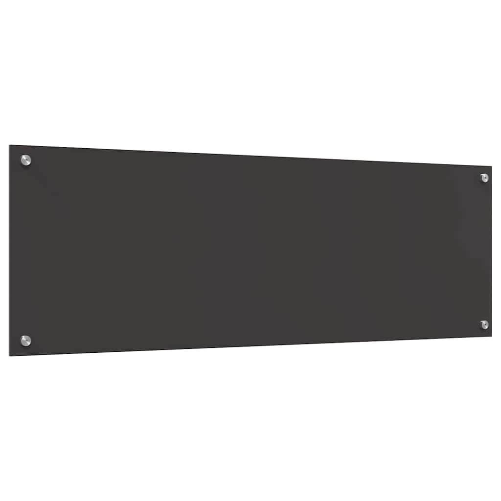 Schienale da cucina 2 pcs Grigio scuro 120 x 40 cm | homemem39