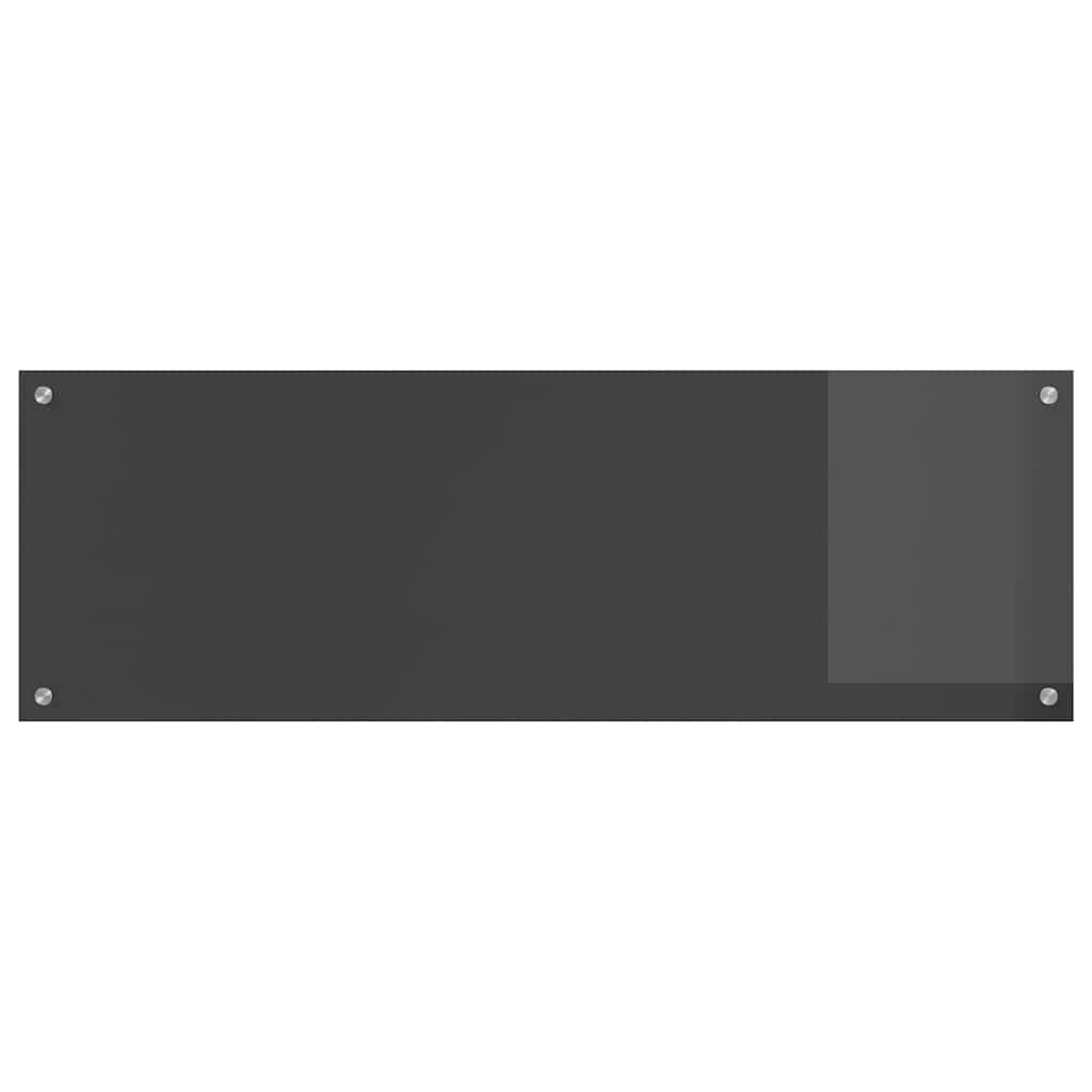 Schienale da cucina 2 pcs Grigio scuro 120 x 40 cm | homemem39