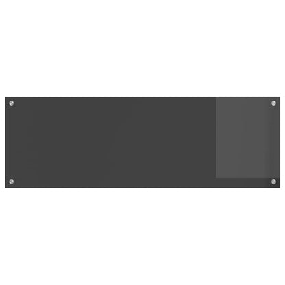 Schienale da cucina 2 pcs Grigio scuro 120 x 40 cm | homemem39