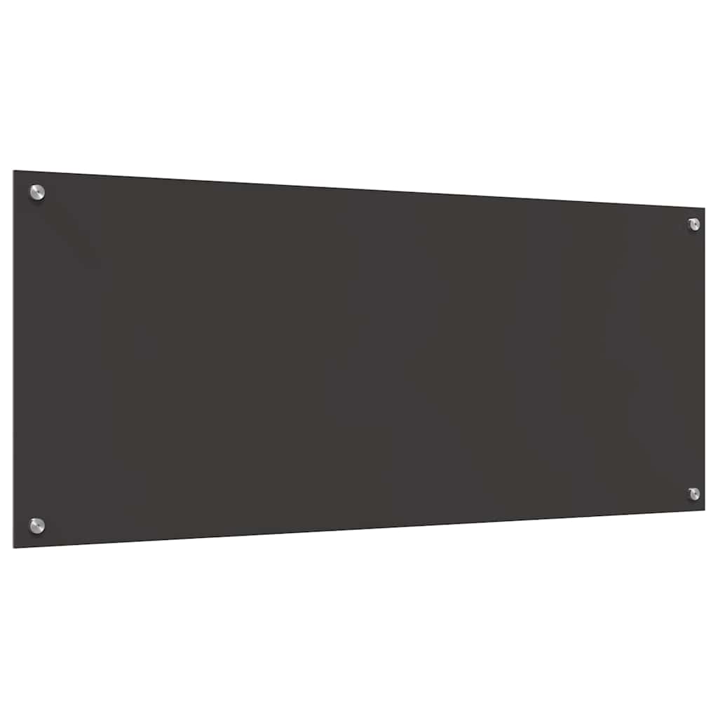 Rivestimento da Cucina 2 pcs Grigio scuro 120 x 50 cm