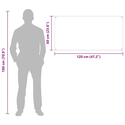 Rivestimento da Cucina 2 pcs Grigio scuro 120 x 60 cm