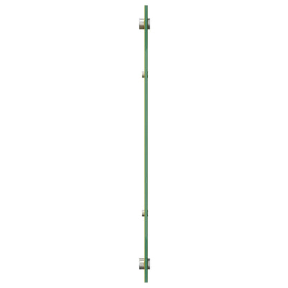 Rivestimento da Cucina 2 pcs Giallo 110 x 50 cm vetro temperato