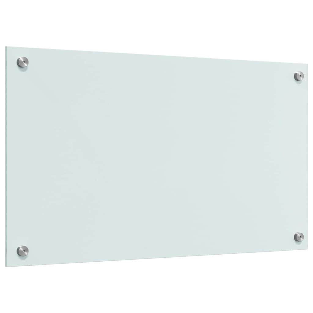 Rivestimento da Cucina 2 pcs Bianco 70 x 40 cm vetro temperato