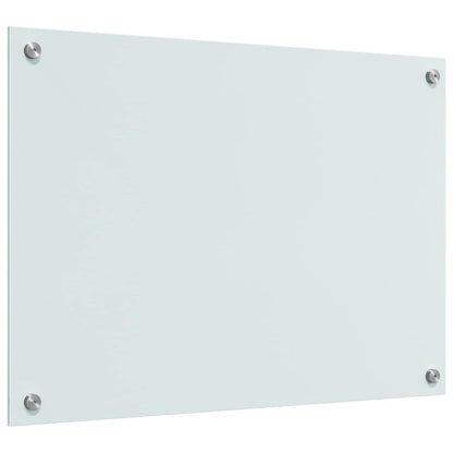 Rivestimento da Cucina 2 pcs Bianco 70 x 50 cm vetro temperato