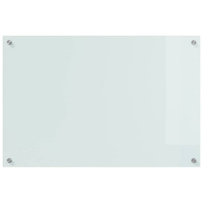 Rivestimento da Cucina 2 pcs Bianco 90 x 60 cm vetro temperato