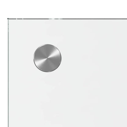 Schienale da cucina 2 pcs Trasparente 70 x 40 cm