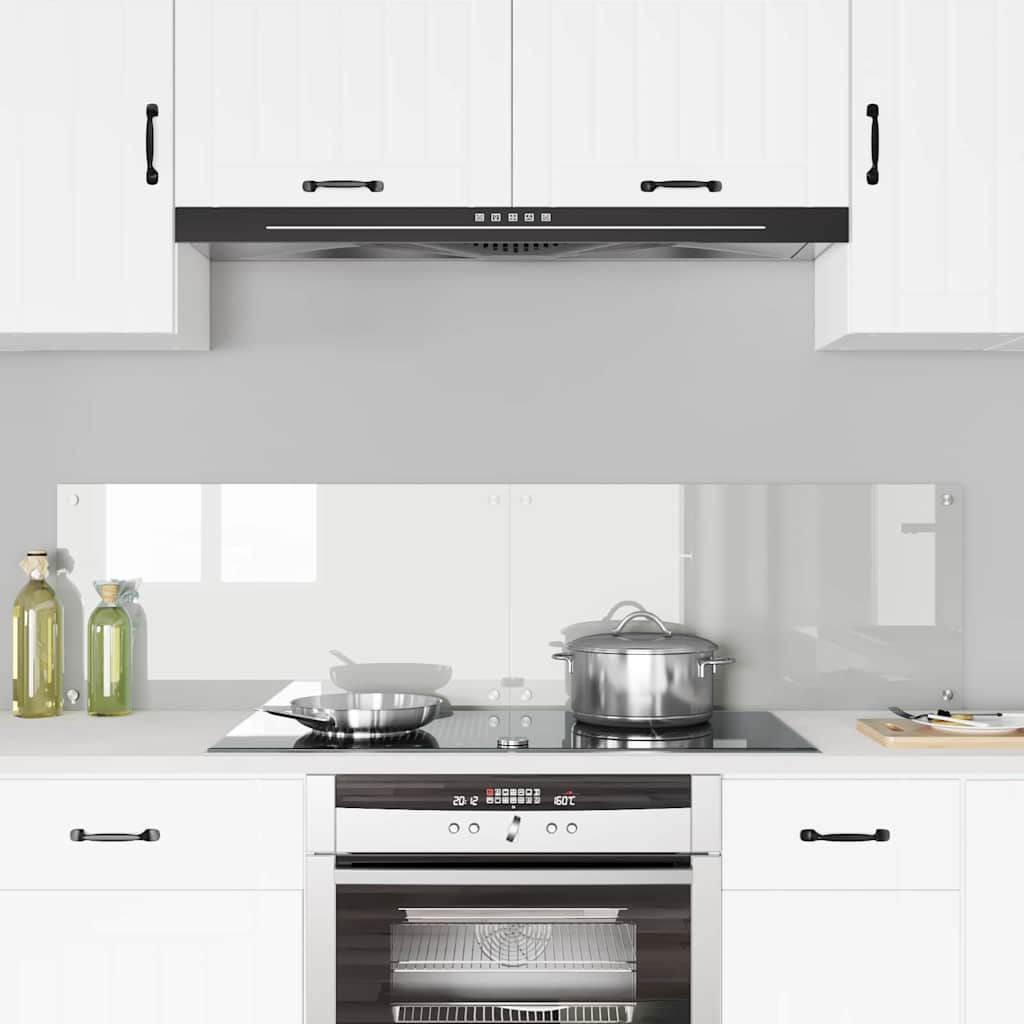 Rivestimento da Cucina 2 pcs Trasparente 80 x 40 cm