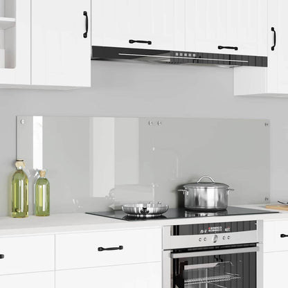 Schienale da cucina 2 pcs Trasparente 80 x 50 cm