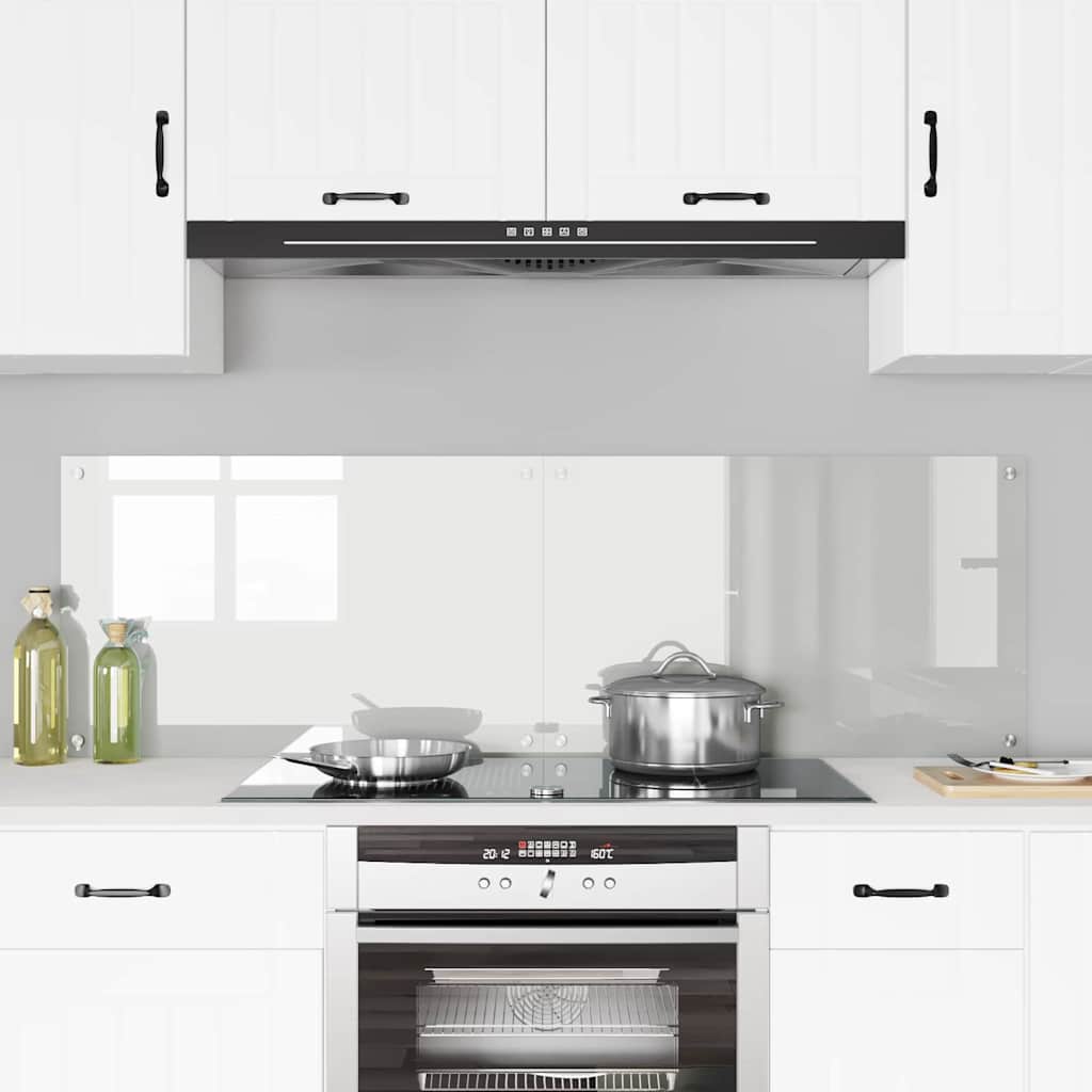 Rivestimento da Cucina 2 pcs Trasparente 80 x 50 cm