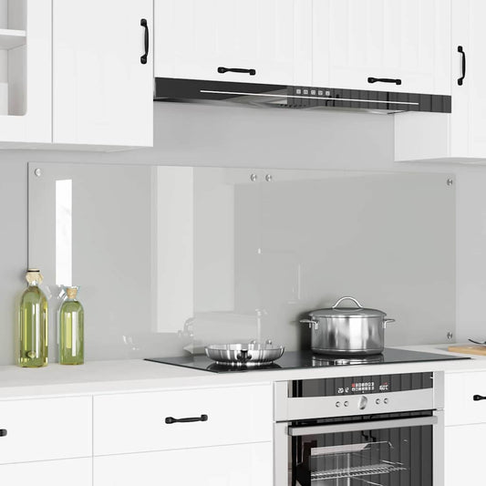 Rivestimento da Cucina 2 pcs Trasparente 80 x 60 cm