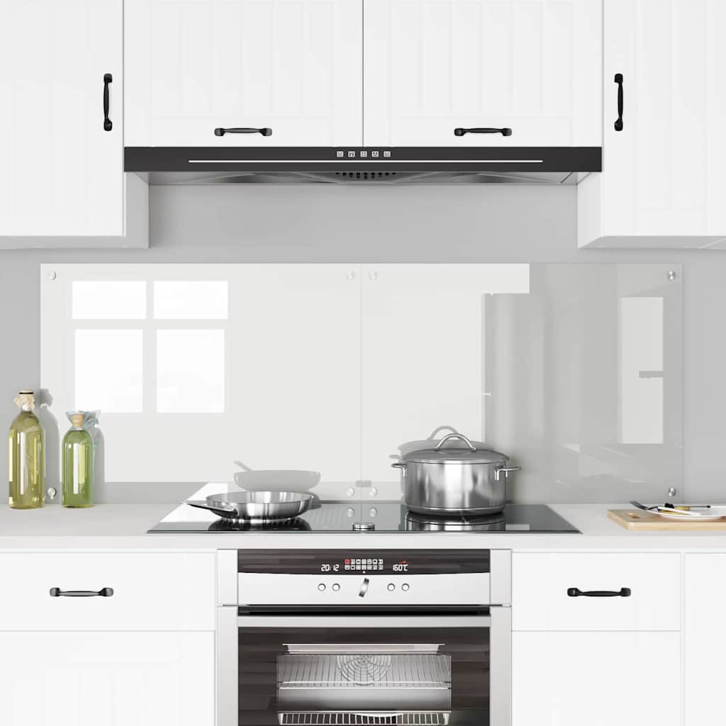 Rivestimento da Cucina 2 pcs Trasparente 80 x 60 cm