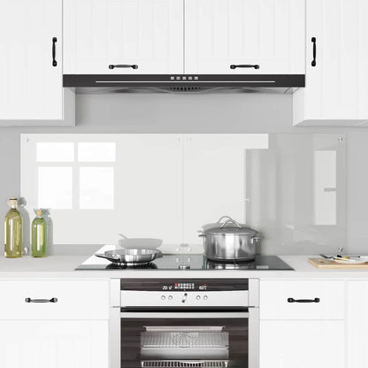 Schienale da cucina 2 pcs Trasparente 80 x 60 cm
