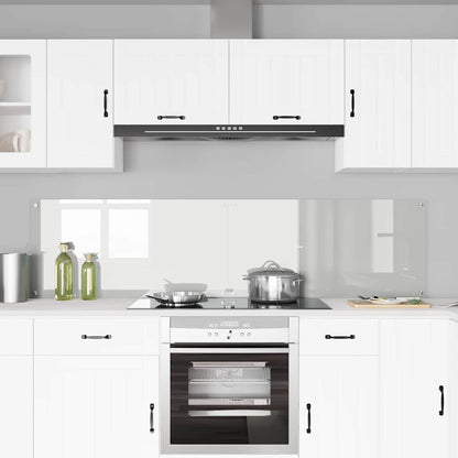 Schienale da cucina 2 pcs Trasparente 100 x 50 cm