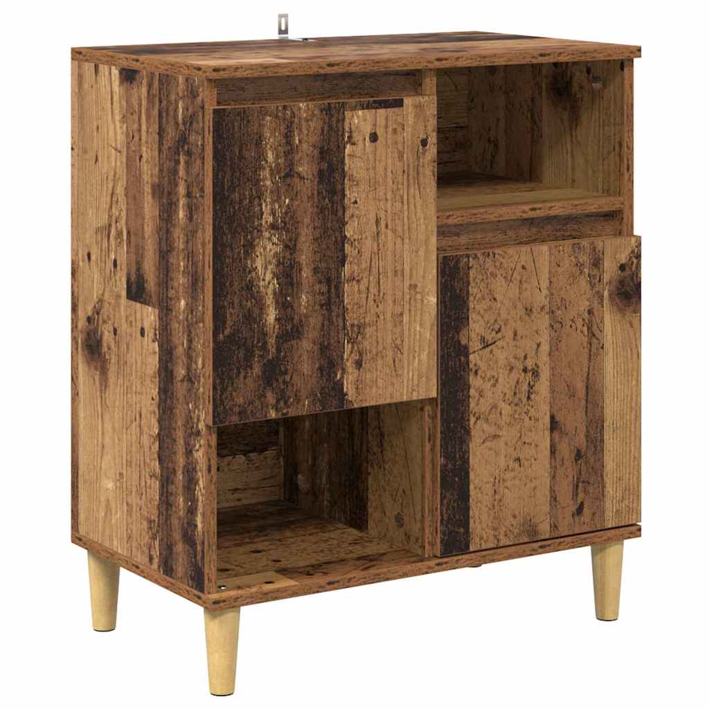 Sideboards 2 pcs Legno vecchio 60 x 35 x 70 cm