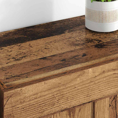 Mobile a muro 2 pcs Legno vecchio 69,5 x 34 x 90 cm