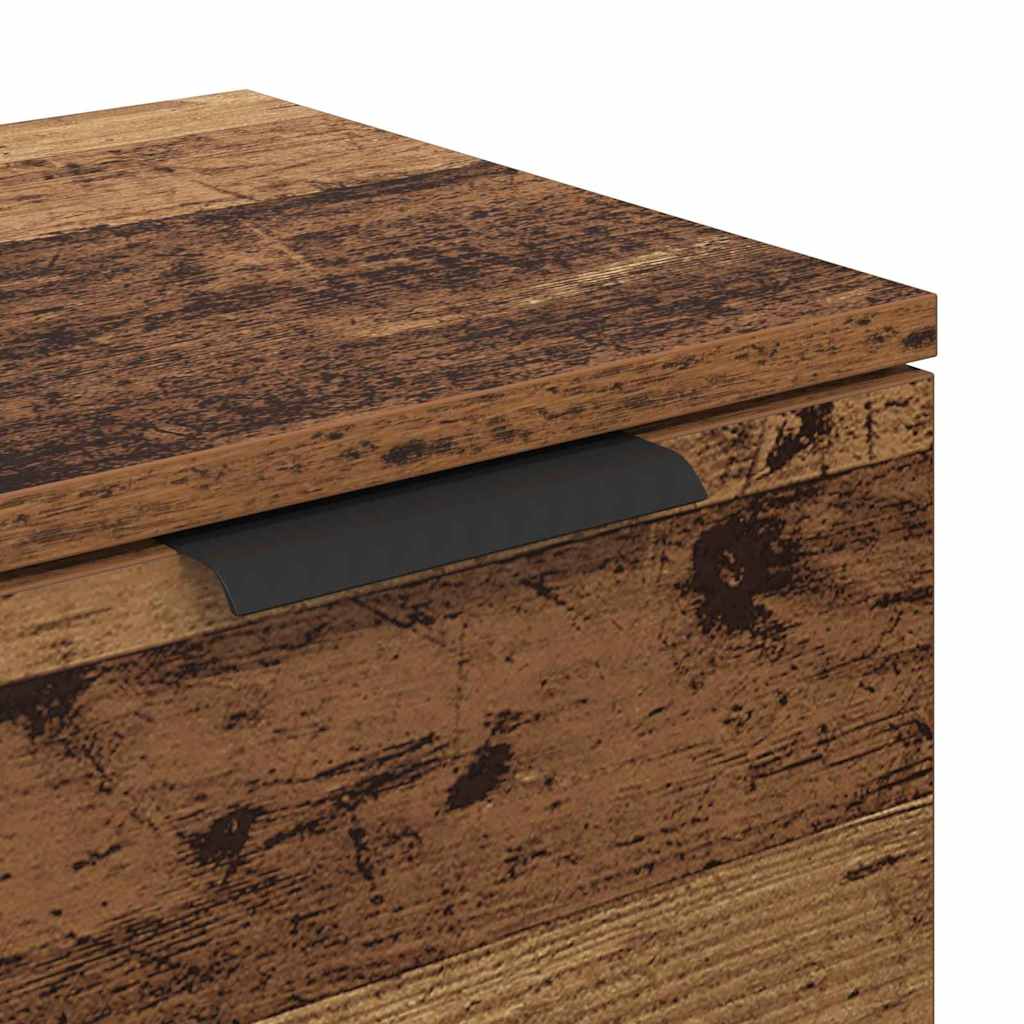 Sideboards con cassetto 2 pcs Legno vecchio 60 x 30 x 70 cm