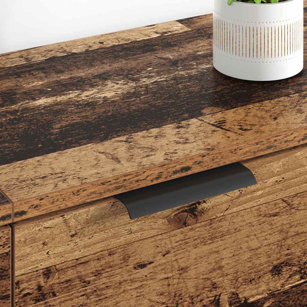 Sideboards con cassetto 2 pcs Legno vecchio 60 x 30 x 70 cm