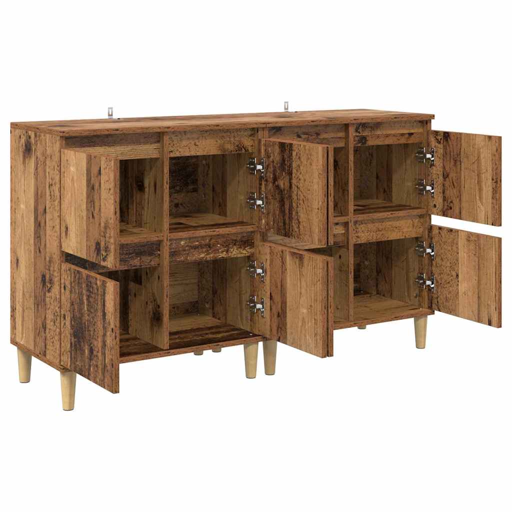 Sideboards 2 pcs Legno vecchio 60 x 35 x 70 cm