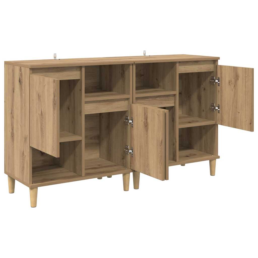 Sideboards 2 pcs Rovere artigianale 60 x 35 x 70 cm