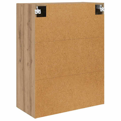 Mobile a muro 2 pcs Rovere artigianale 69,5 x 34 x 90 cm