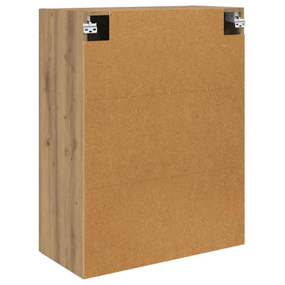Mobile a muro 2 pcs Rovere artigianale 69,5 x 34 x 90 cm