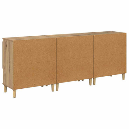 Sideboards 3 pcs Rovere artigianale 60 x 35 x 70 cm