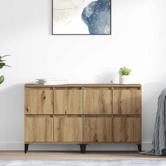 Sideboards 2 pcs Rovere artigianale 60 x 35 x 70 cm